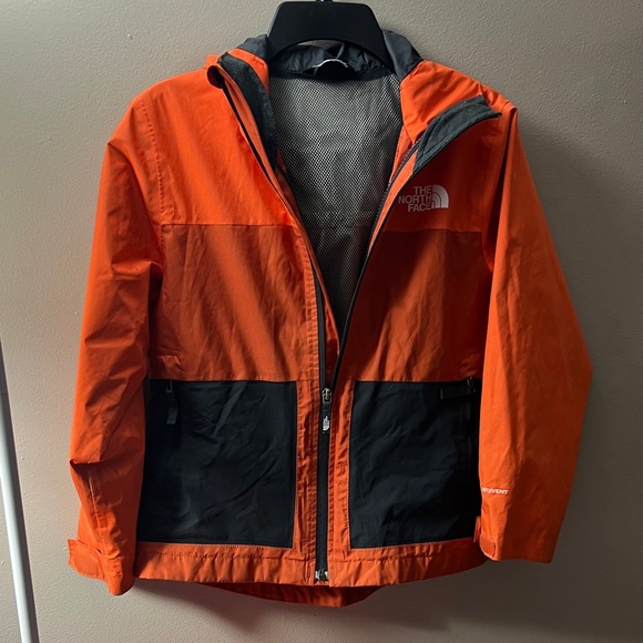 The North Face Vibrant Orange and Black Jacket - Picture 3 of 7